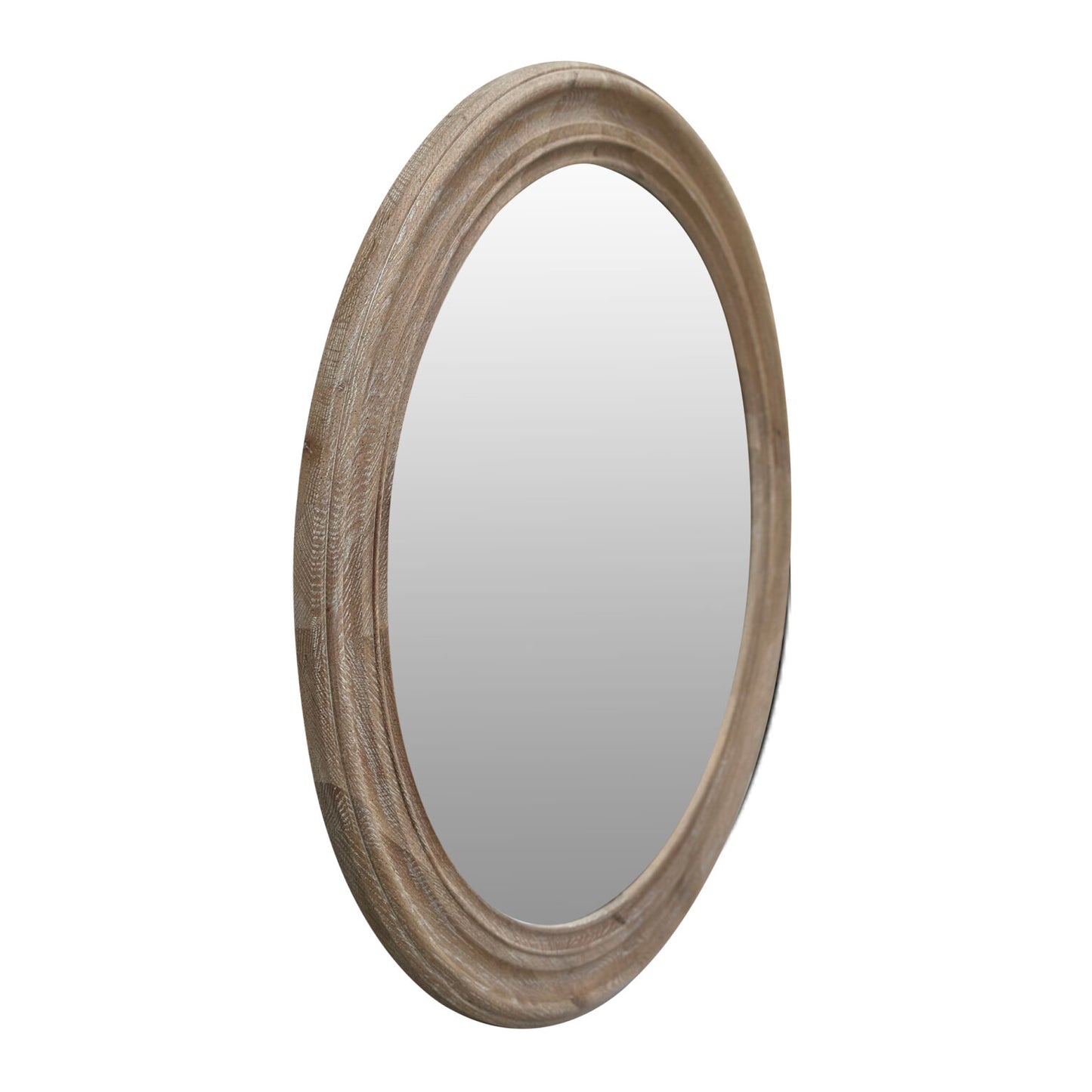 Target Whitewashed Oak Mirror 100cm