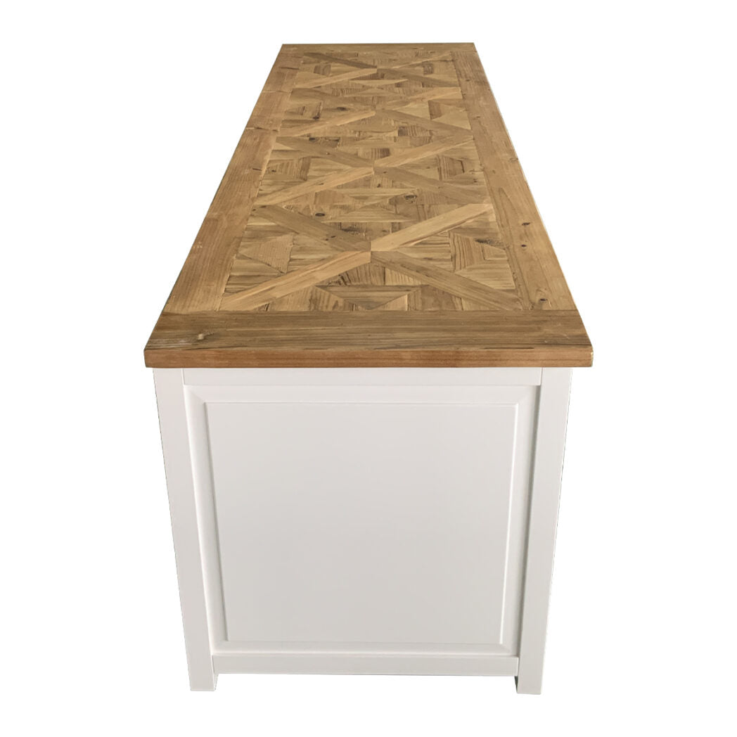 Charlie 165cm TV Unit Recycled Timber Top