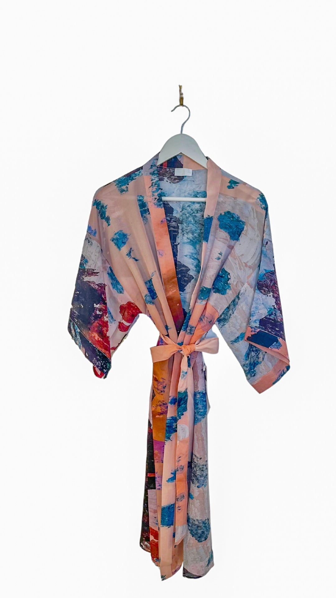 Mountain summit Silk Kimono - The Artist Label