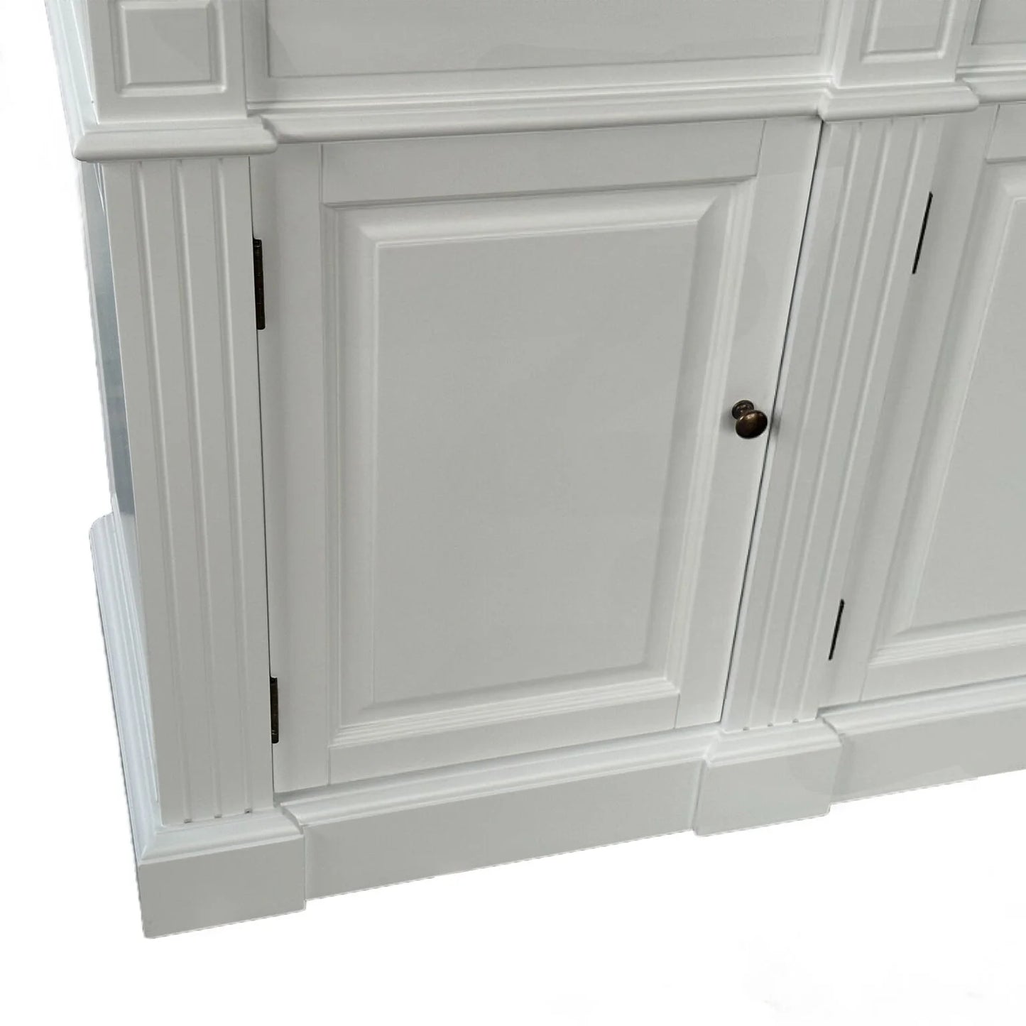 Dundee Bookcase White 270cm