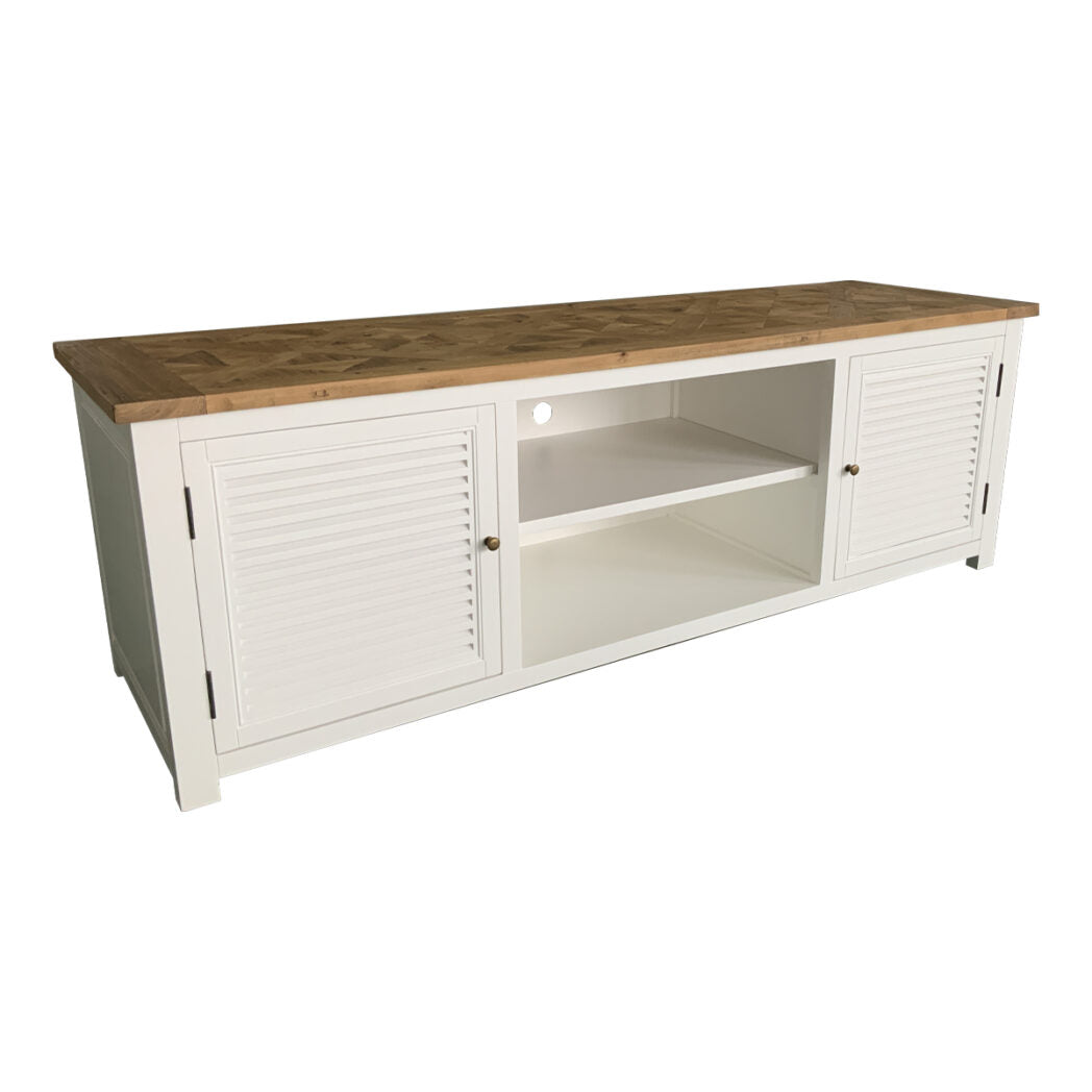 Charlie 165cm TV Unit Recycled Timber Top