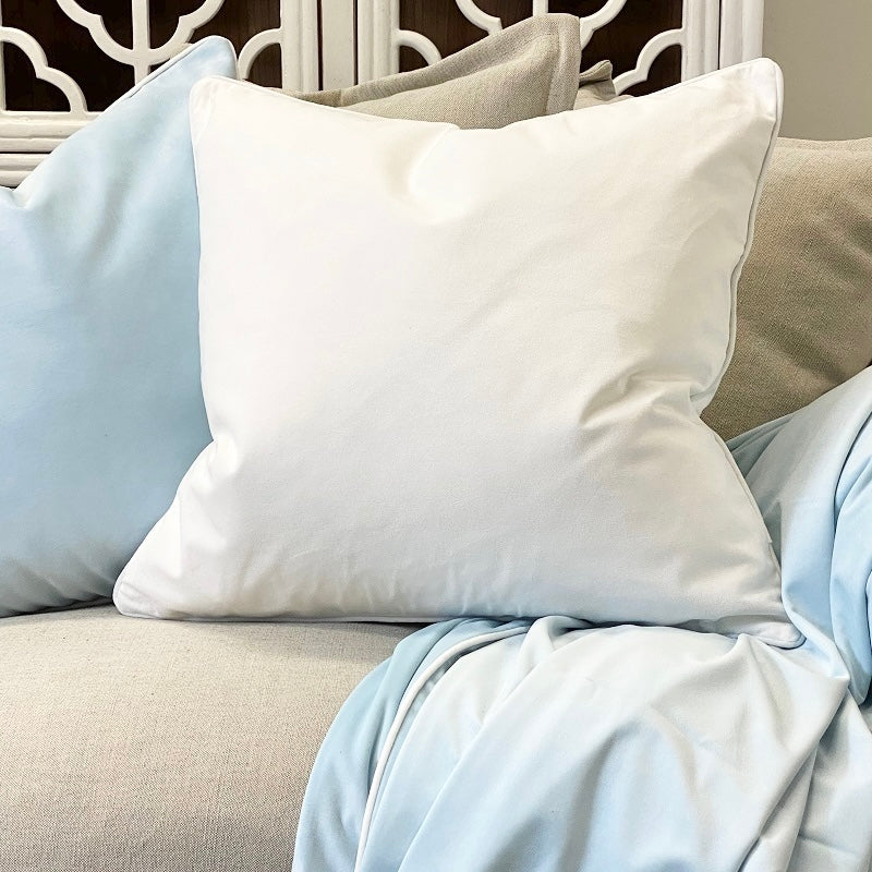 BONDI IVORY CUSHION FEATHER FILLED