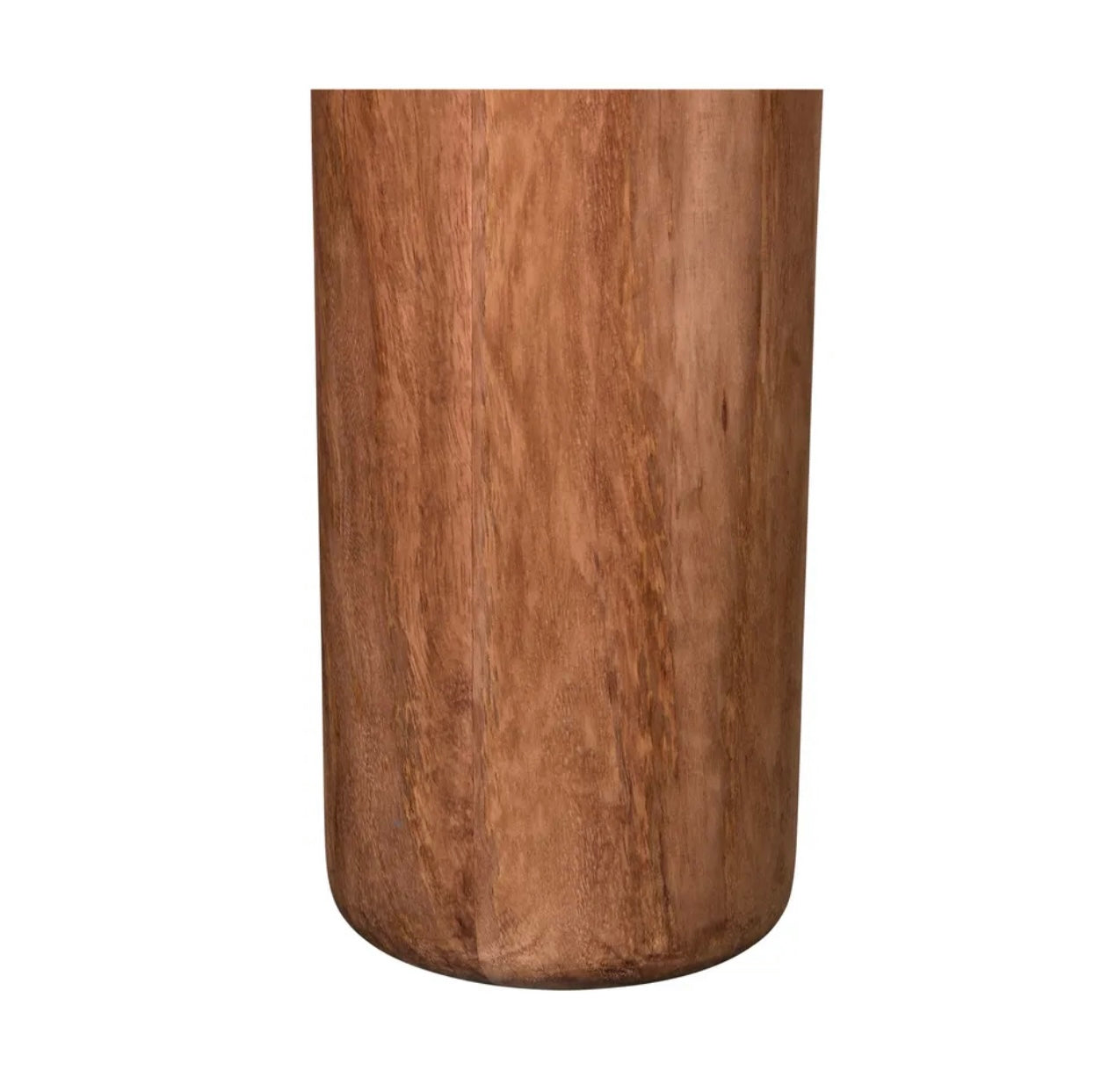FLASK WOOD FLOOR LAMP BASE SADDLE