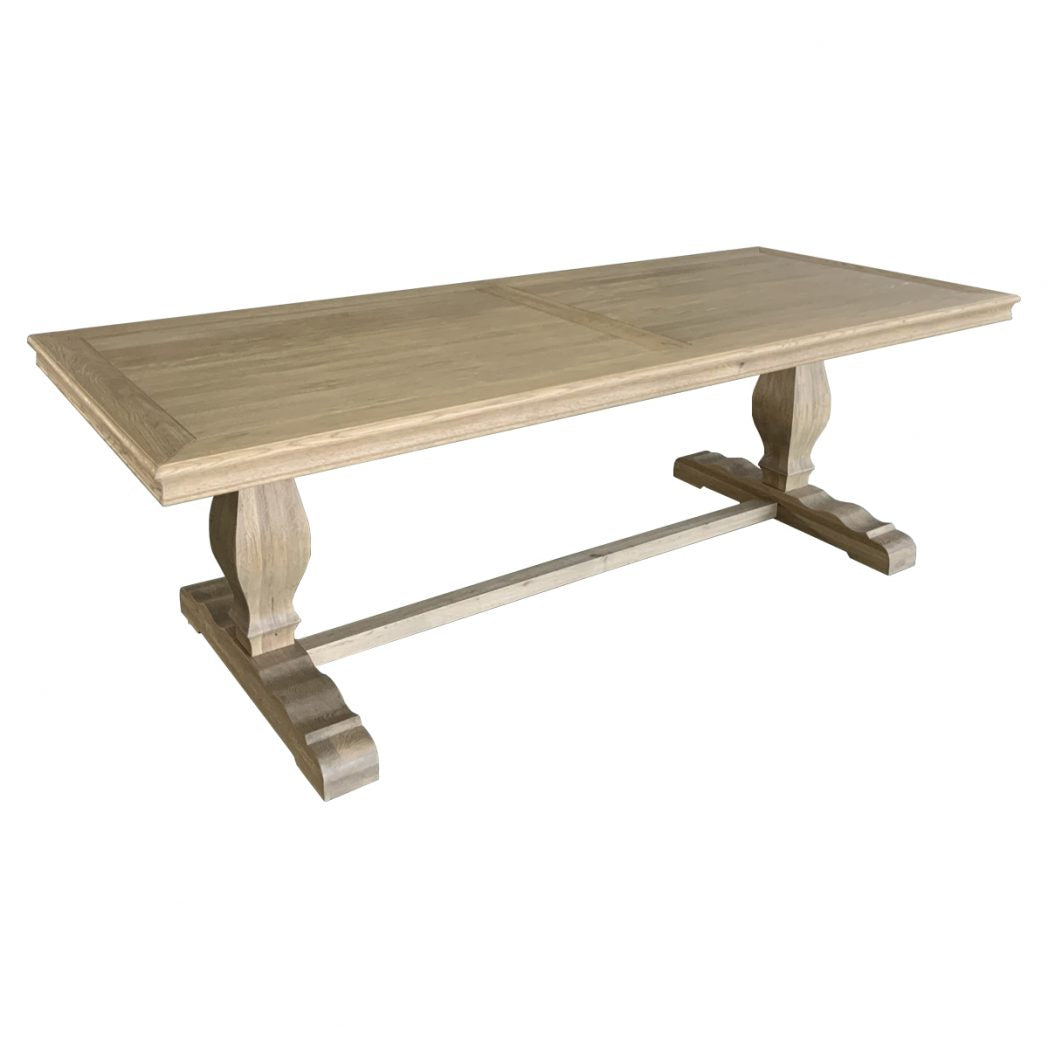 Salon Dining Table Weathered Oak 300cm