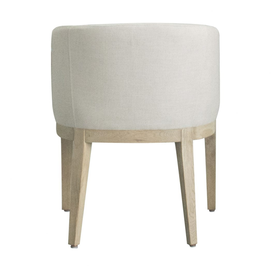 Morgan Barrelback Armchair Oatmeal Linen