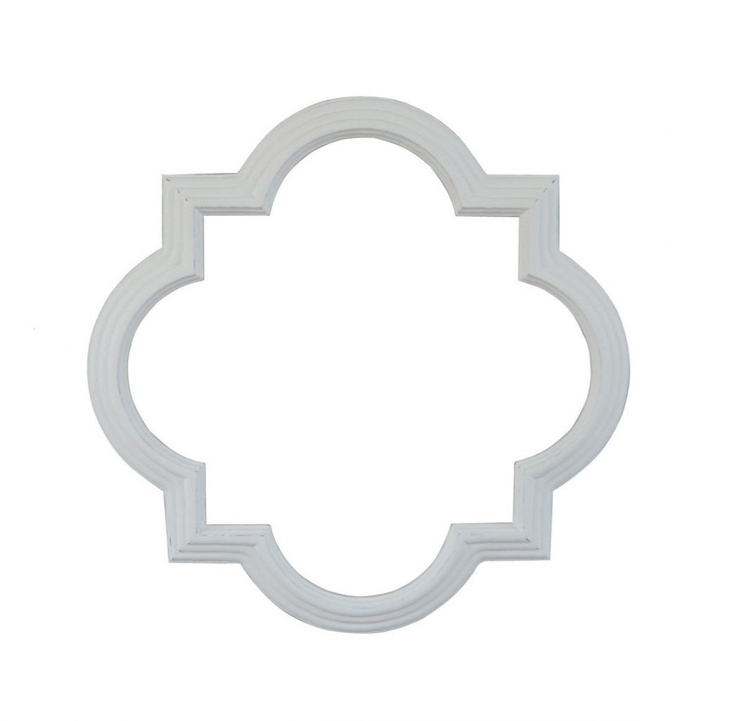 Marrakech Wall Mirror- Matt White