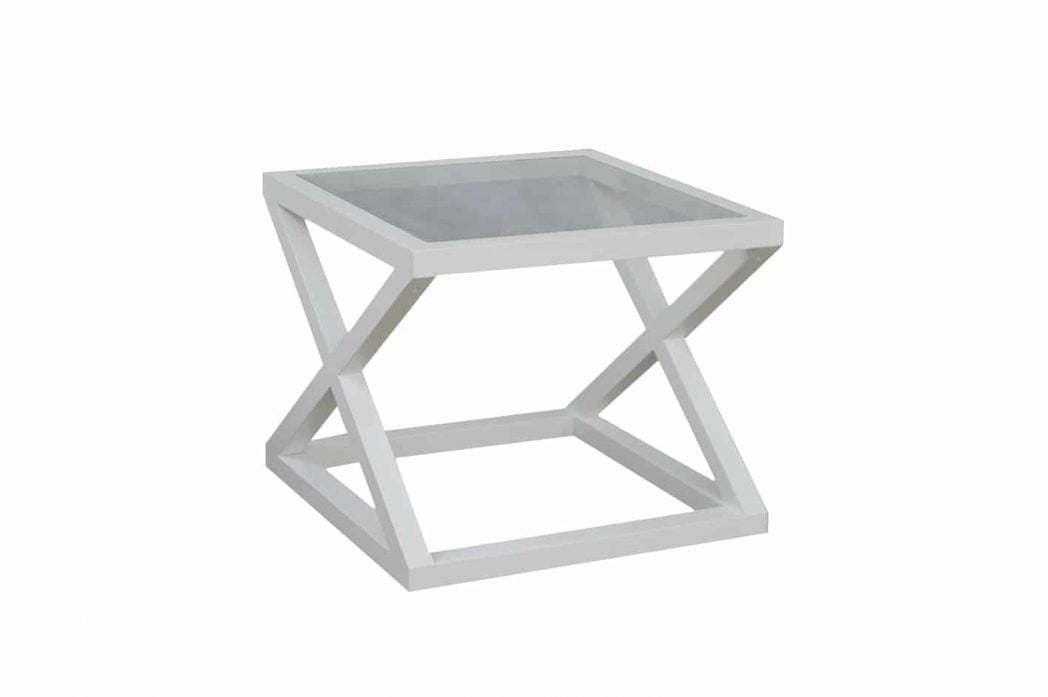 Valencia Side Table White