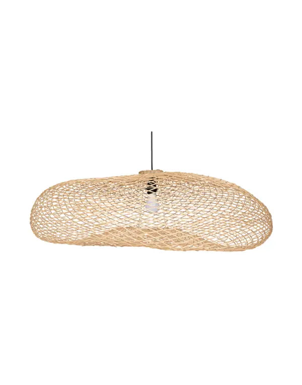 Kibuyu Natural Pendant Light by Uniqwa Collections