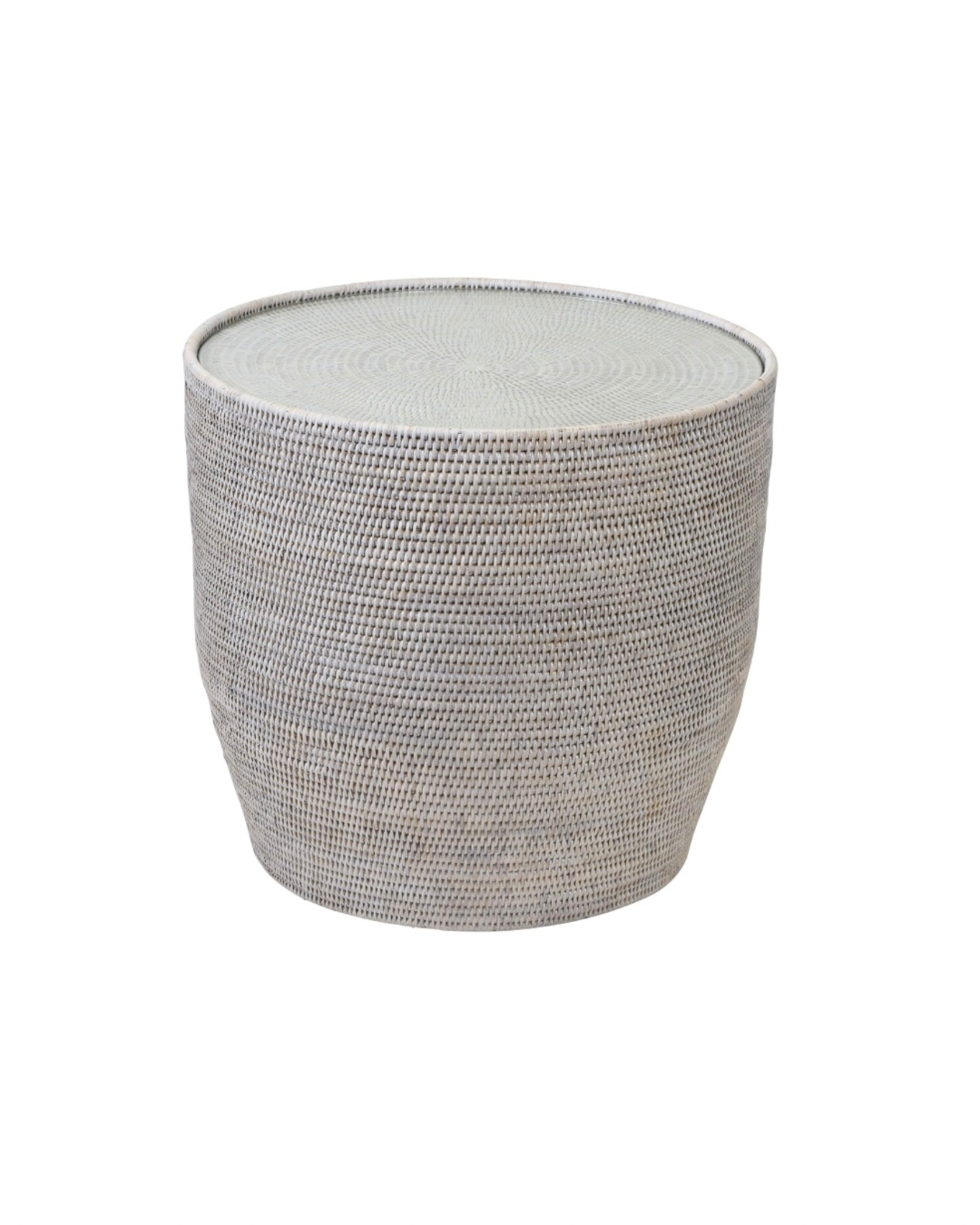 VERANDAH SIDE TABLE WITH GLASS