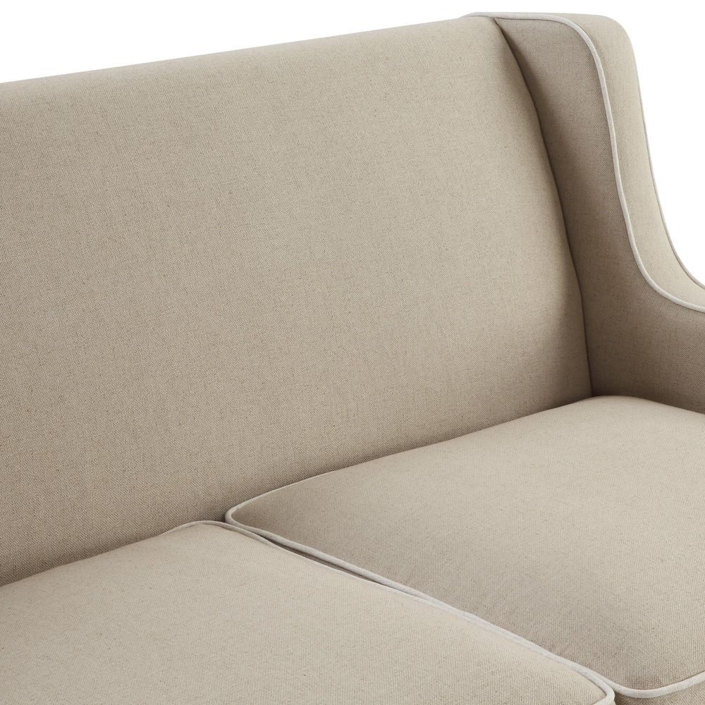 Bondi Hamptons 2 Seat Sofa Natural W/