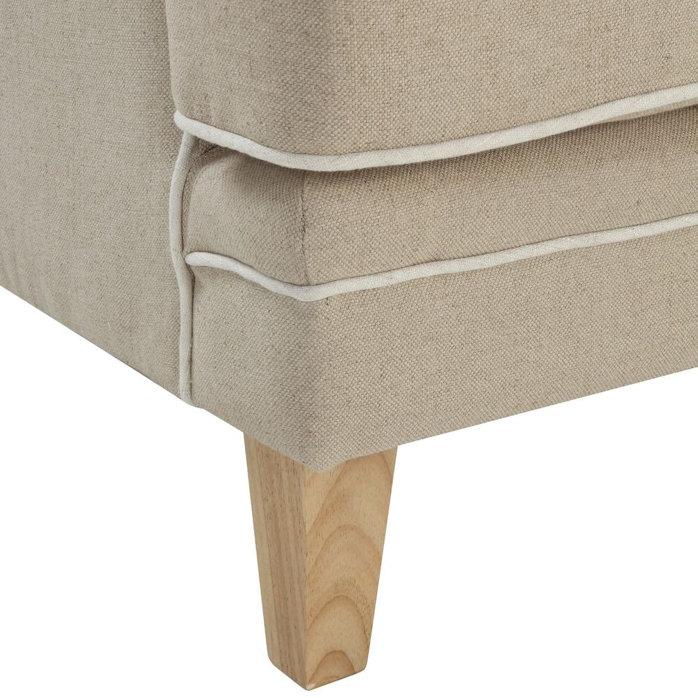 Bondi Hamptons 2 Seat Sofa Natural W/