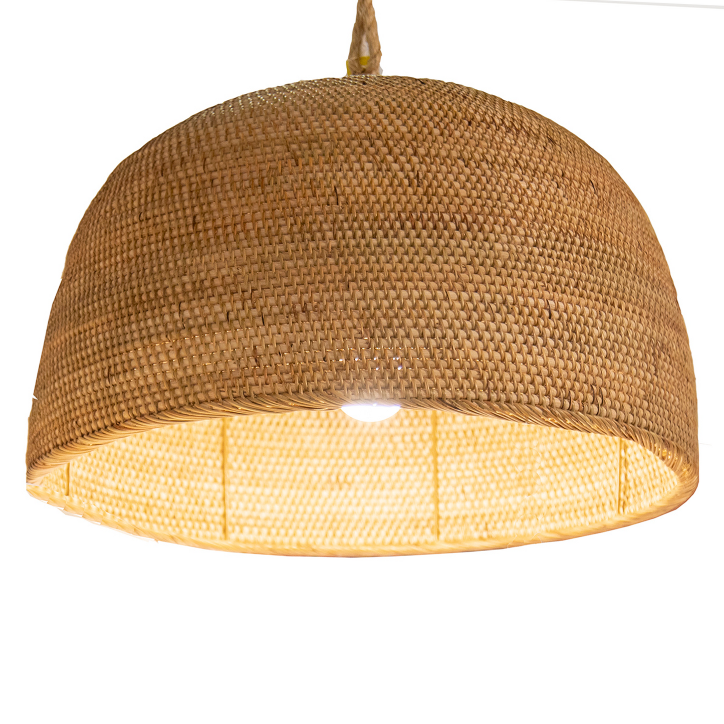 Lombok Weave Rattan Pendant Light
