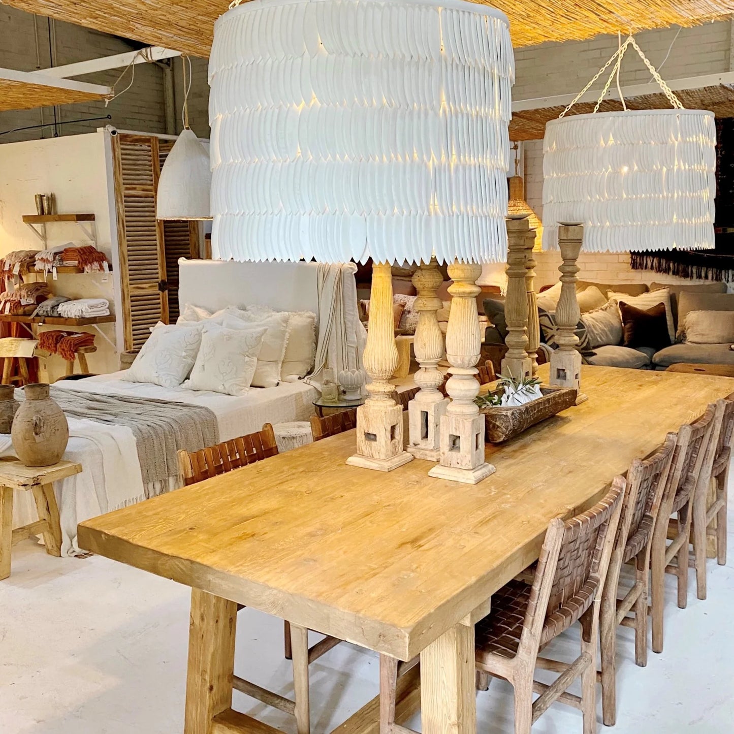 Juma' Wooden Cuttlefish Pendant Light