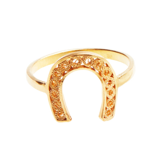 Caoba Yellow Gold Ring