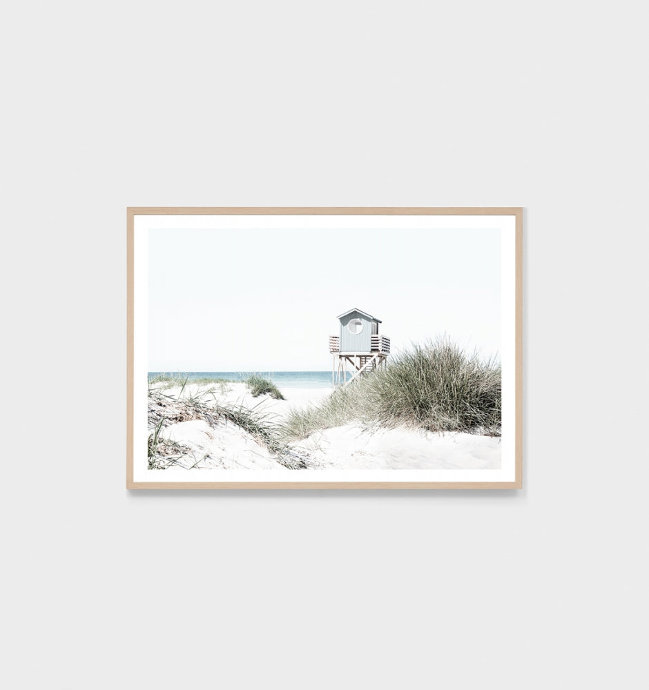 Beach Lookout Print by Warranbrooke