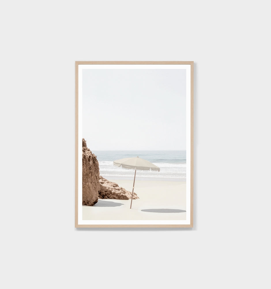 Beach Shade Print by Middle of Nowhere