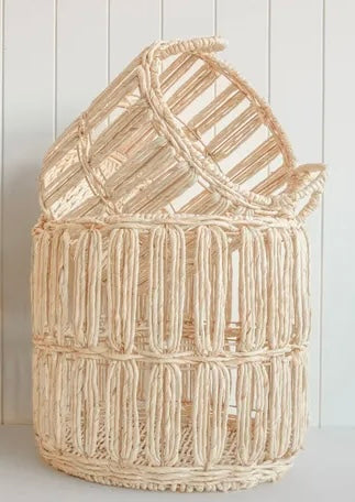 Basket - Sherly - Corn Husk - Natural