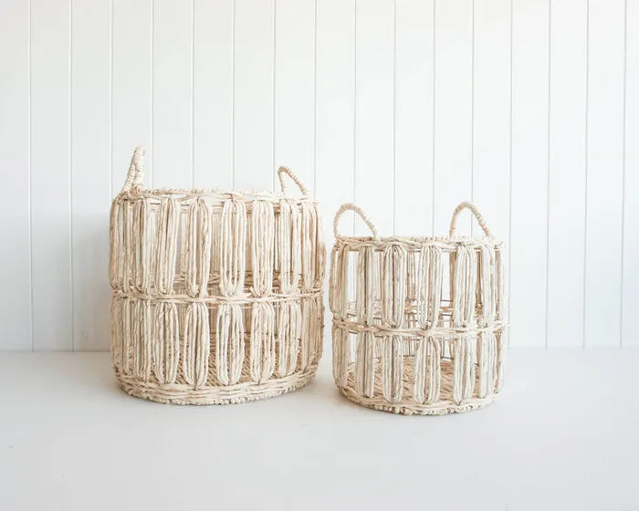 Basket - Sherly - Corn Husk - Natural