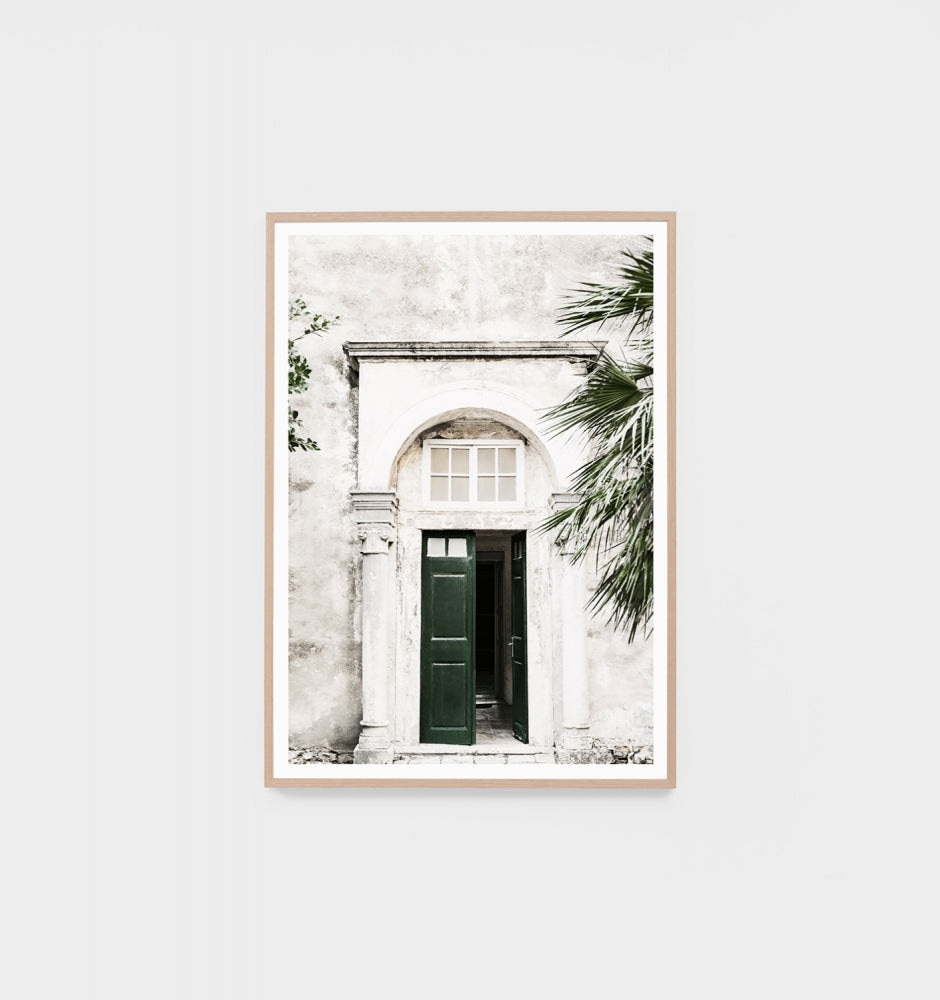 Rustic Doorway Print by Middle of Nowhere