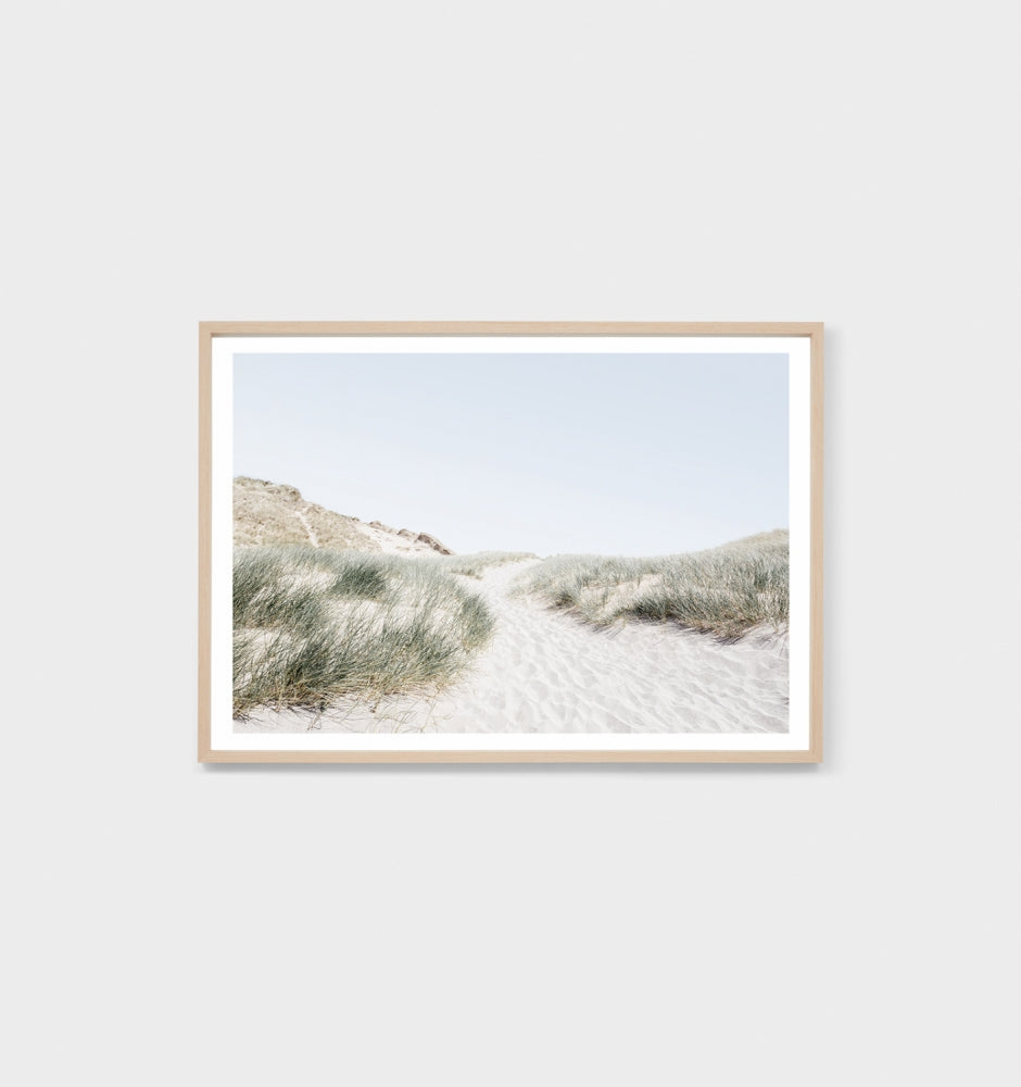 Seaside Path Print by Warranbrooke
