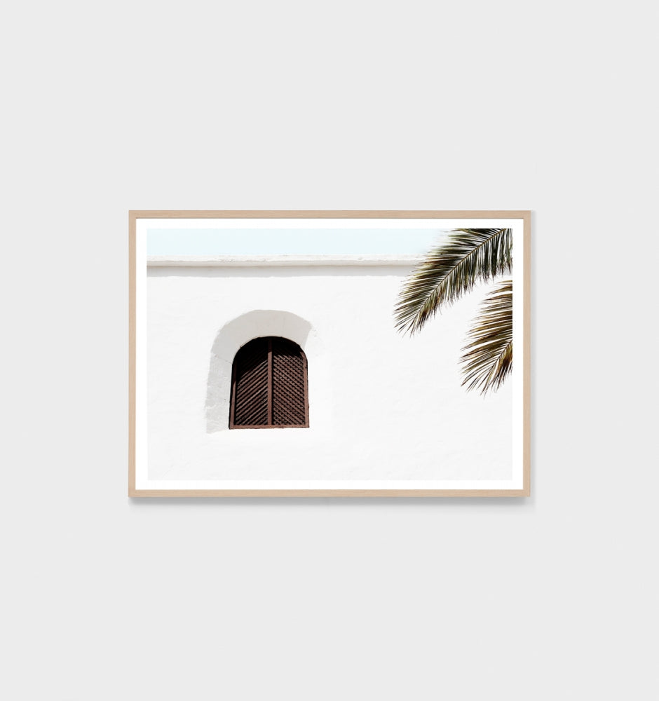 Villa Window Print by Middle of Nowhere