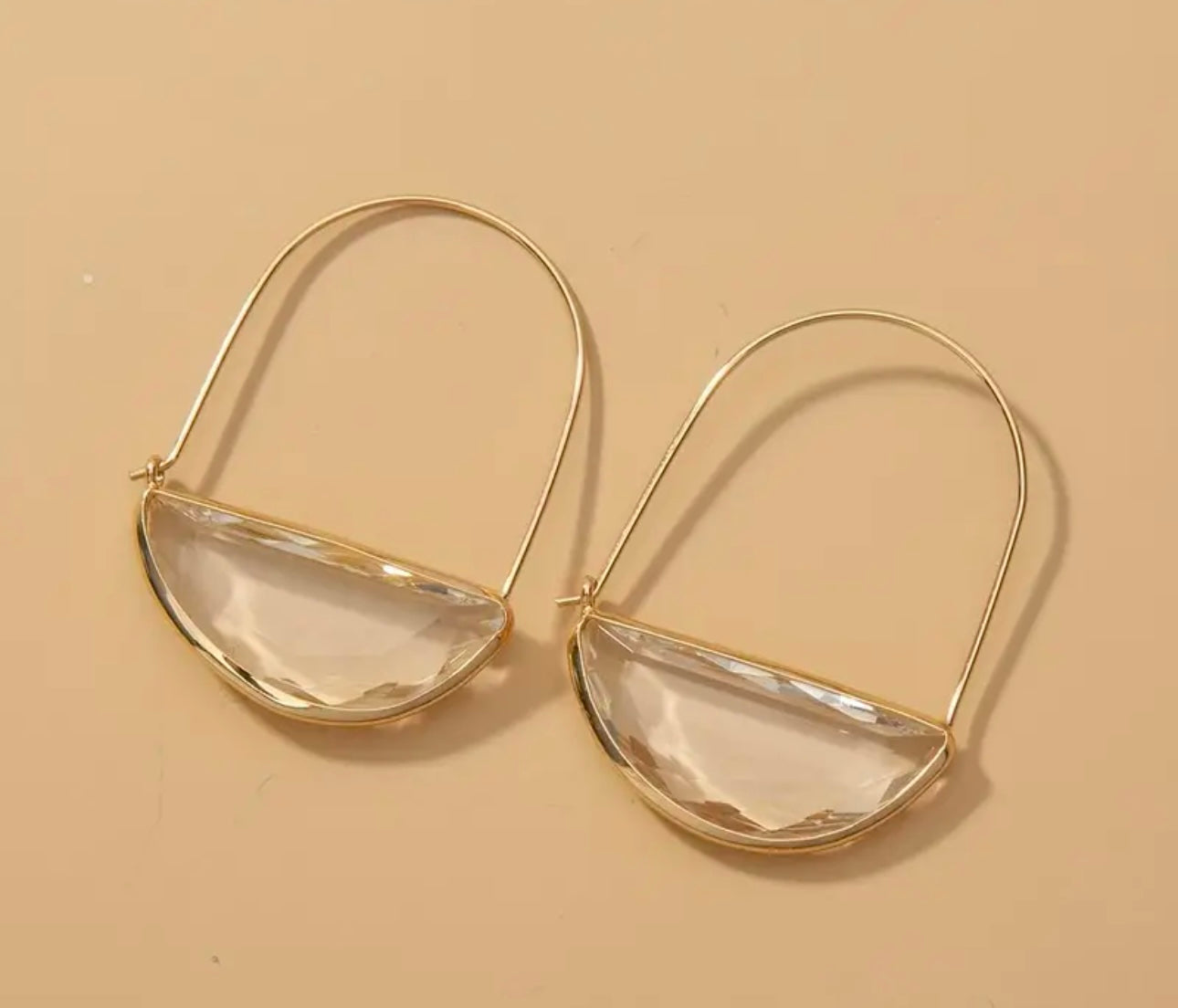 Chloe Earrings - Clear