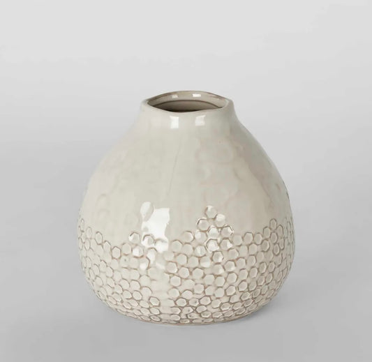 JAYLEN BUD VASE CREAM