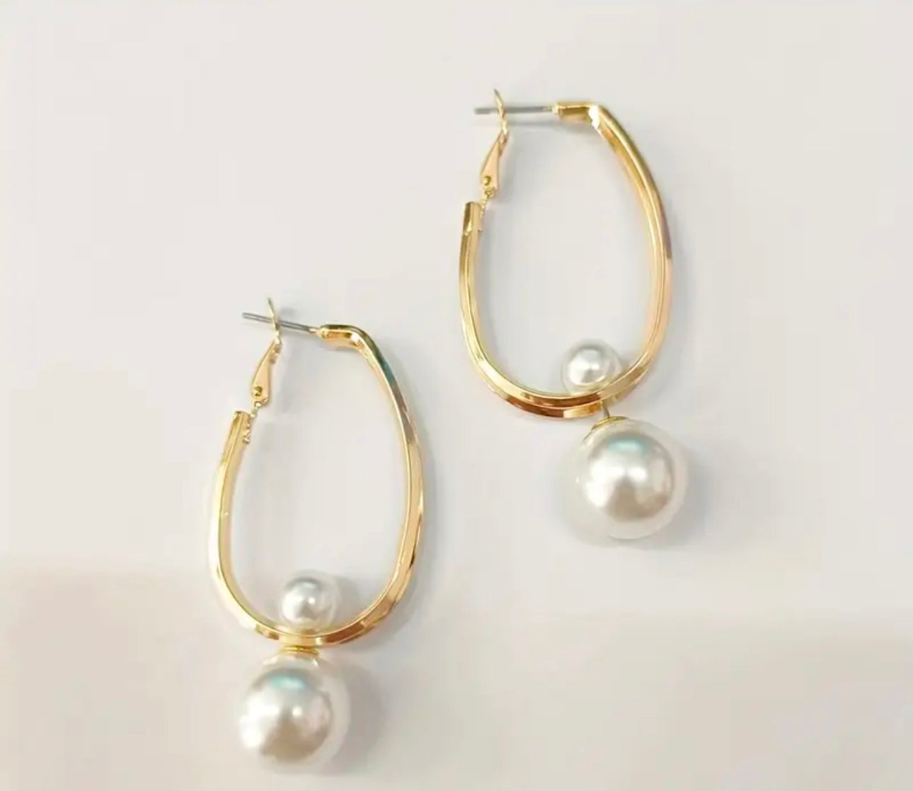 Pearl Gold Earrings