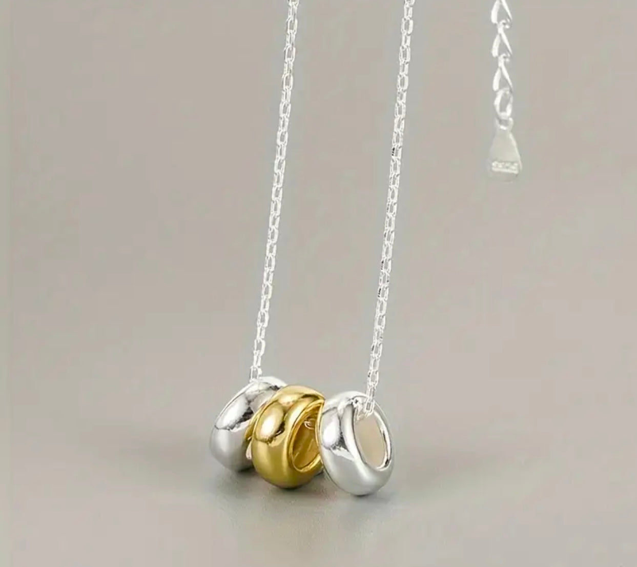 Three Rings Necklace