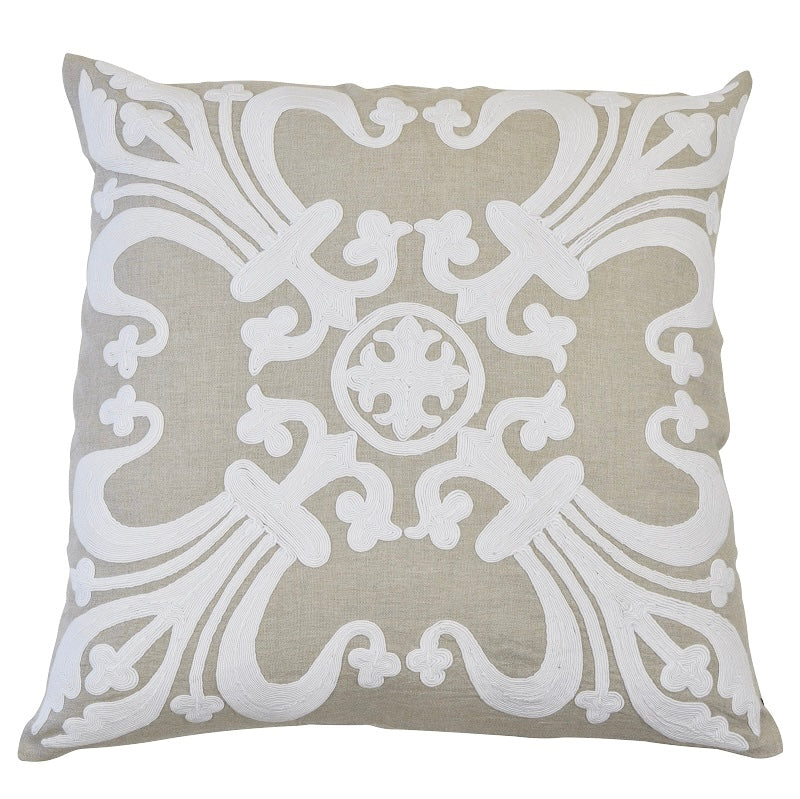 PROVENCE NATURAL CUSHION FEATHER FILLED