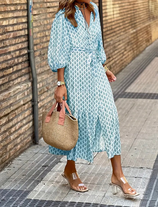 Barcelona Dress - Blue