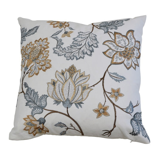 MIA CARAMEL CUSHION - FEATHER FILLED
