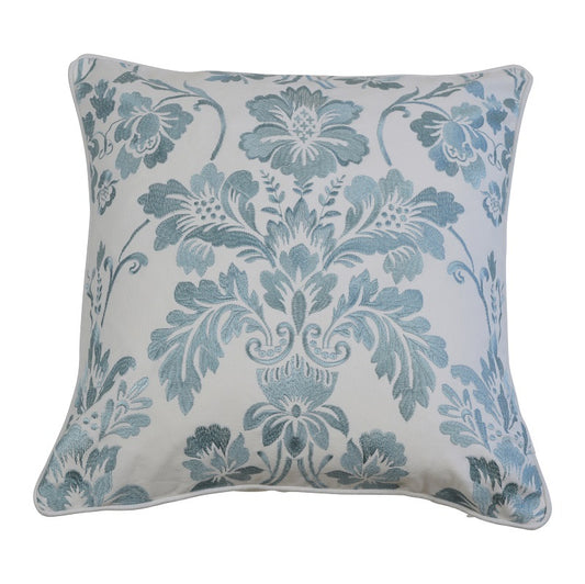 OLIVIA BABY BLUE EMBROIDERY CUSHION