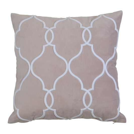 LAGUNA BEACH BLUSH VELVET CUSHION