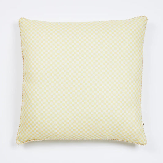 Tiny Checkers Vanilla 60cm Cushion