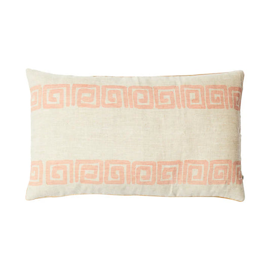 Life X Bonnie & Neil Grecian Cushion 75x45cm, Pink