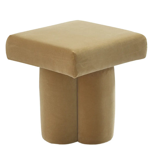 Ace Stool - Ochre Velvet