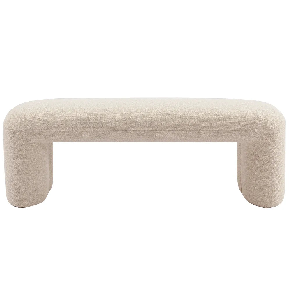 Piper Bench Ottoman - Natural