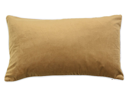 RODEO CARAMEL LUMBAR CUSHION FEATHER FILLED