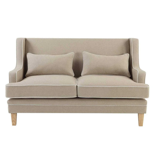 Bondi Hamptons 2 Seat Sofa Natural W/