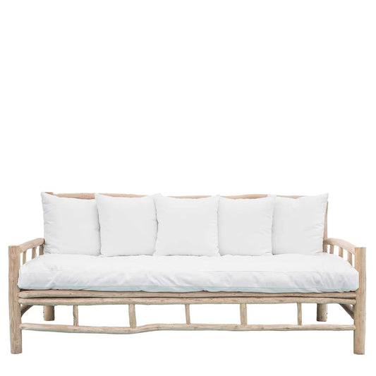 BERMUDA SOFA WITH CUSHIONS - OUTDOOR UNDER-COVER