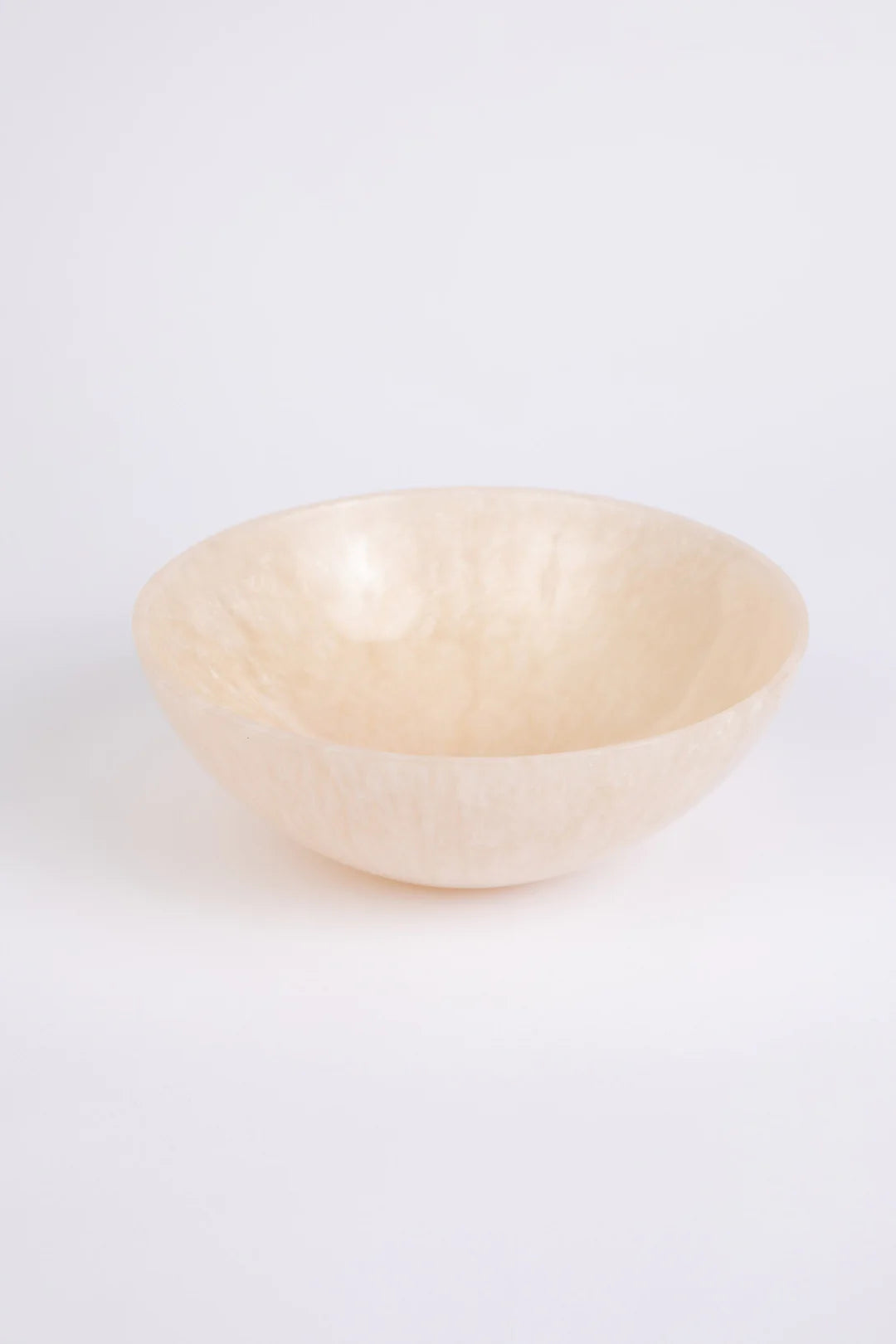 RESIN SMALL BOWL - IVORY