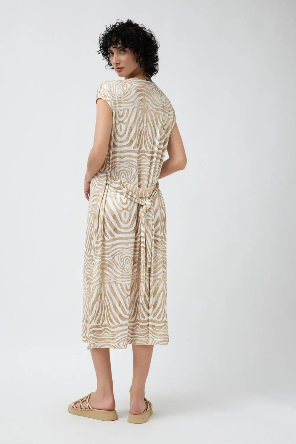 Arganzuela Dress - Sand - Tiinta & Bariloche