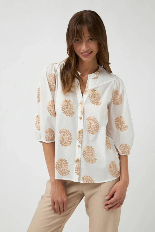 PONSA SHIRT - OFF WHITE