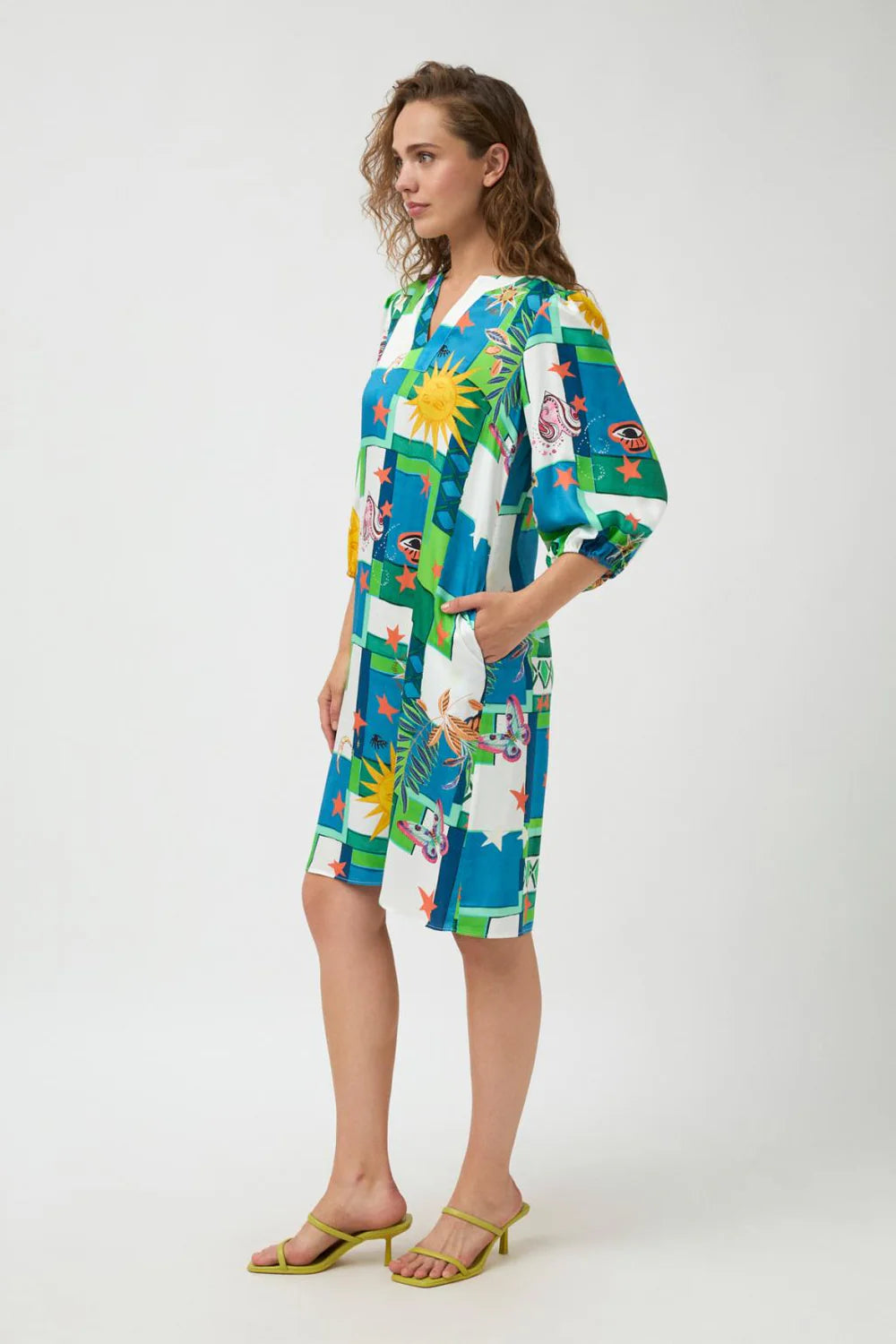 SOLERA ROYAL BLUE DRESS - TINTA & BARILOCHE