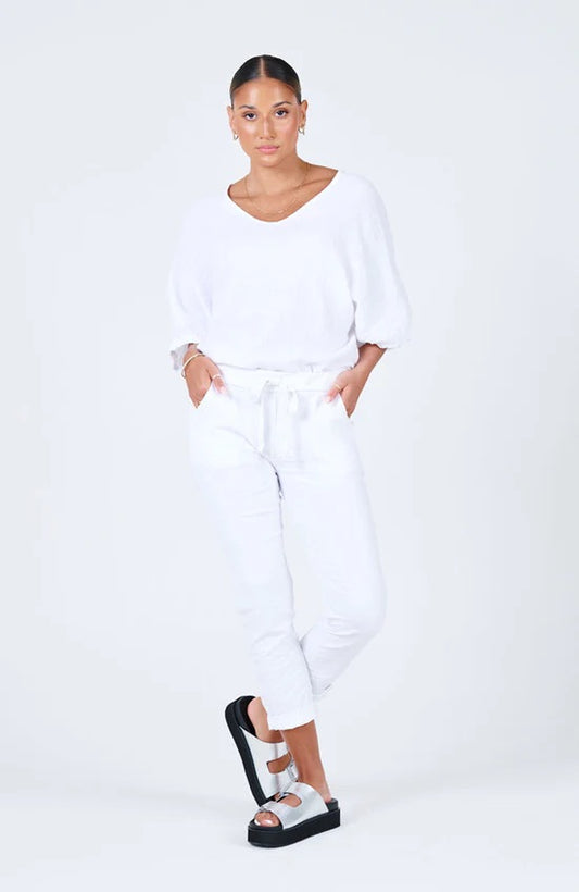 Apollo Pant - White