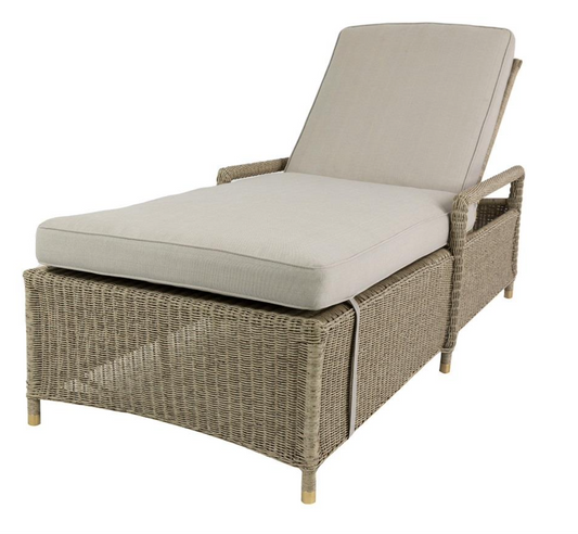Sorrento Sunlounger Natural