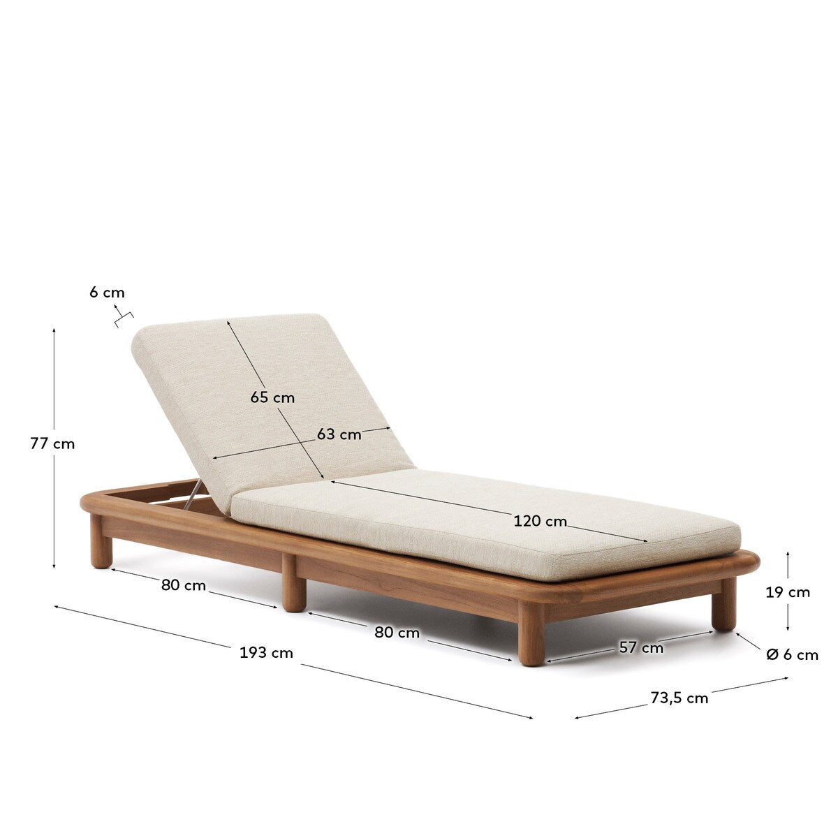 TURQUETA SUNLOUNGER