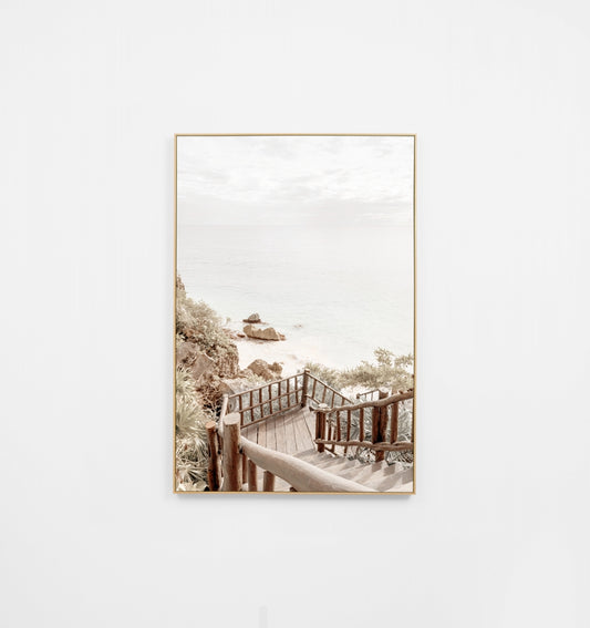 Caribbean Coast Canvas by Middle of Nowhere