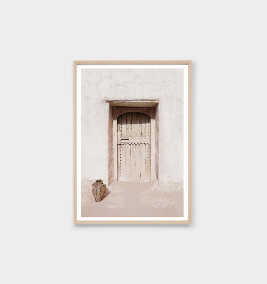 Desert Door Print by Middle of Nowhere
